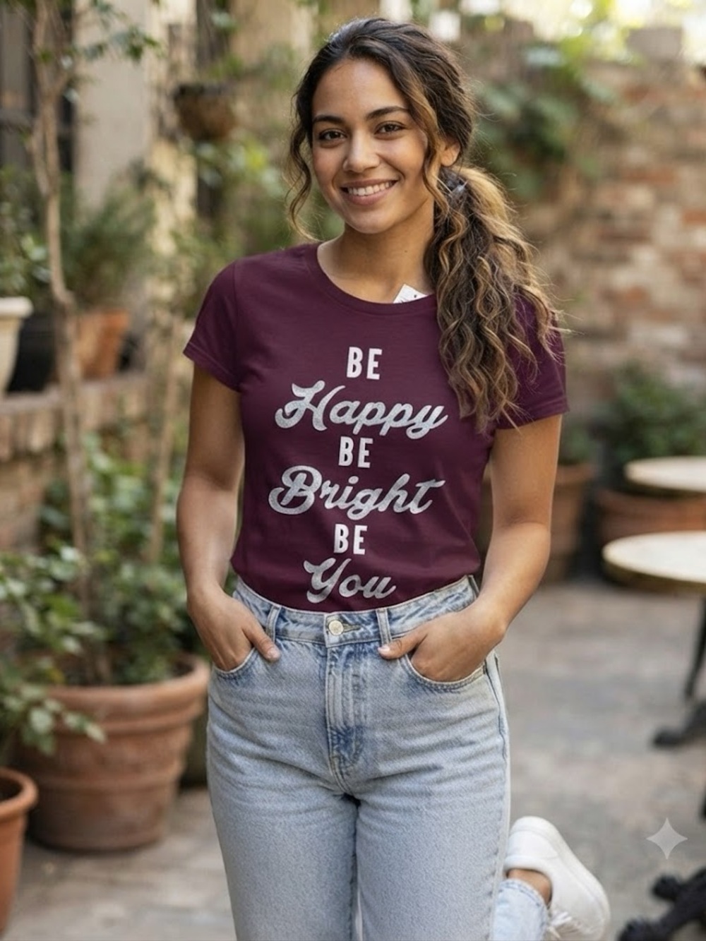 ⚡️ NWT Wound Up Be Happy Short Sleeve Tee Size L